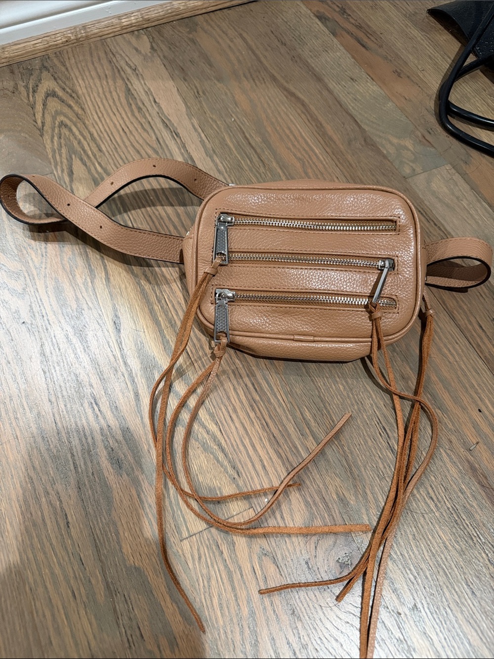 Rebecca Minkoff Tan Leather Belt Bag